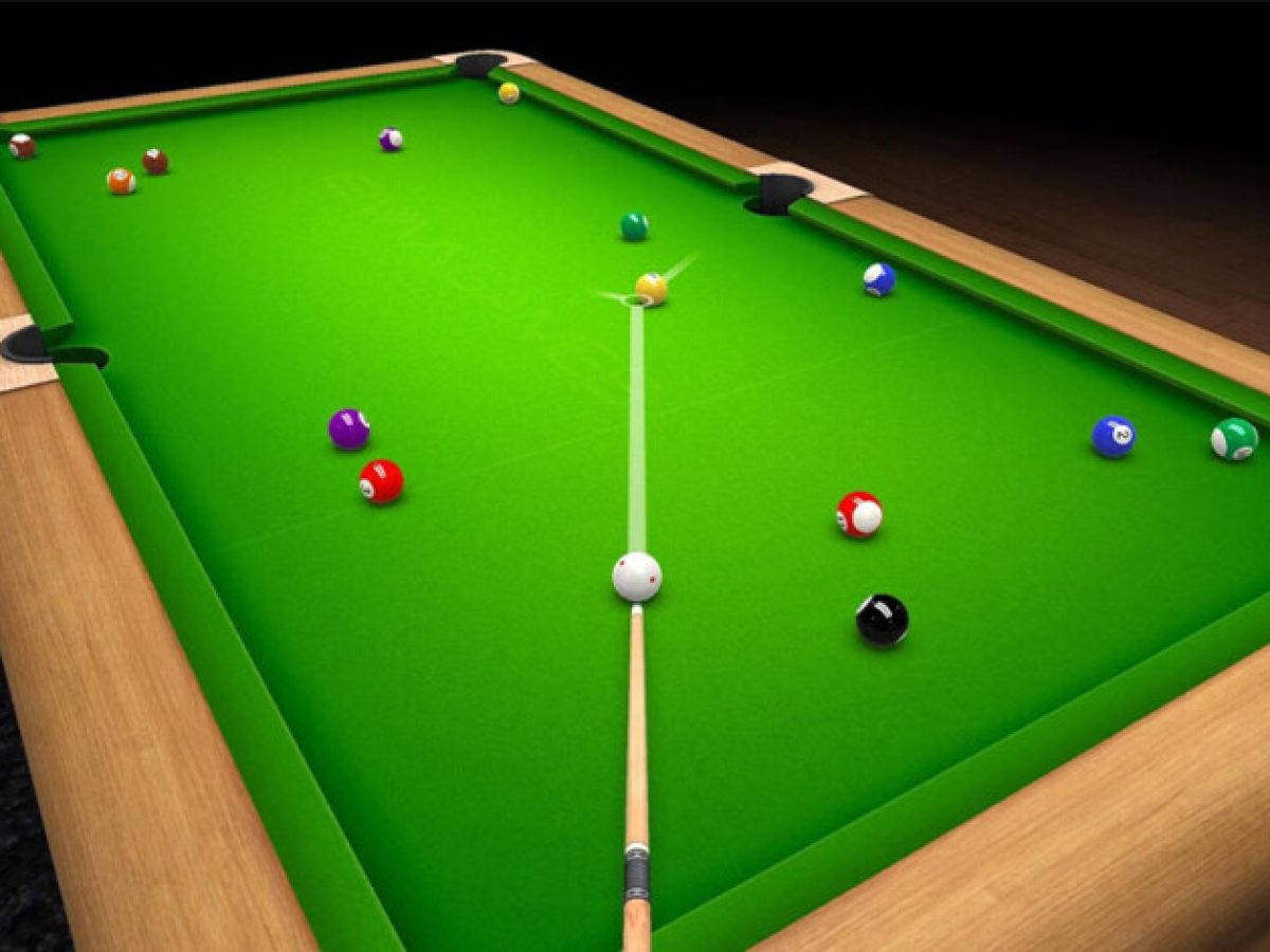 Billiards Pool Table Drawing Background