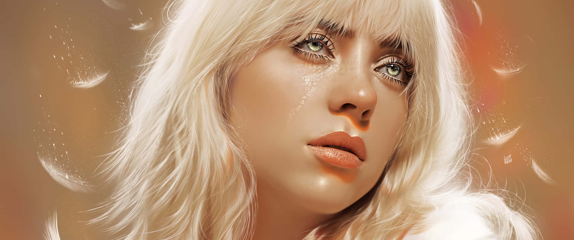 Billie Eilish 2021 3440 X 1440 Background