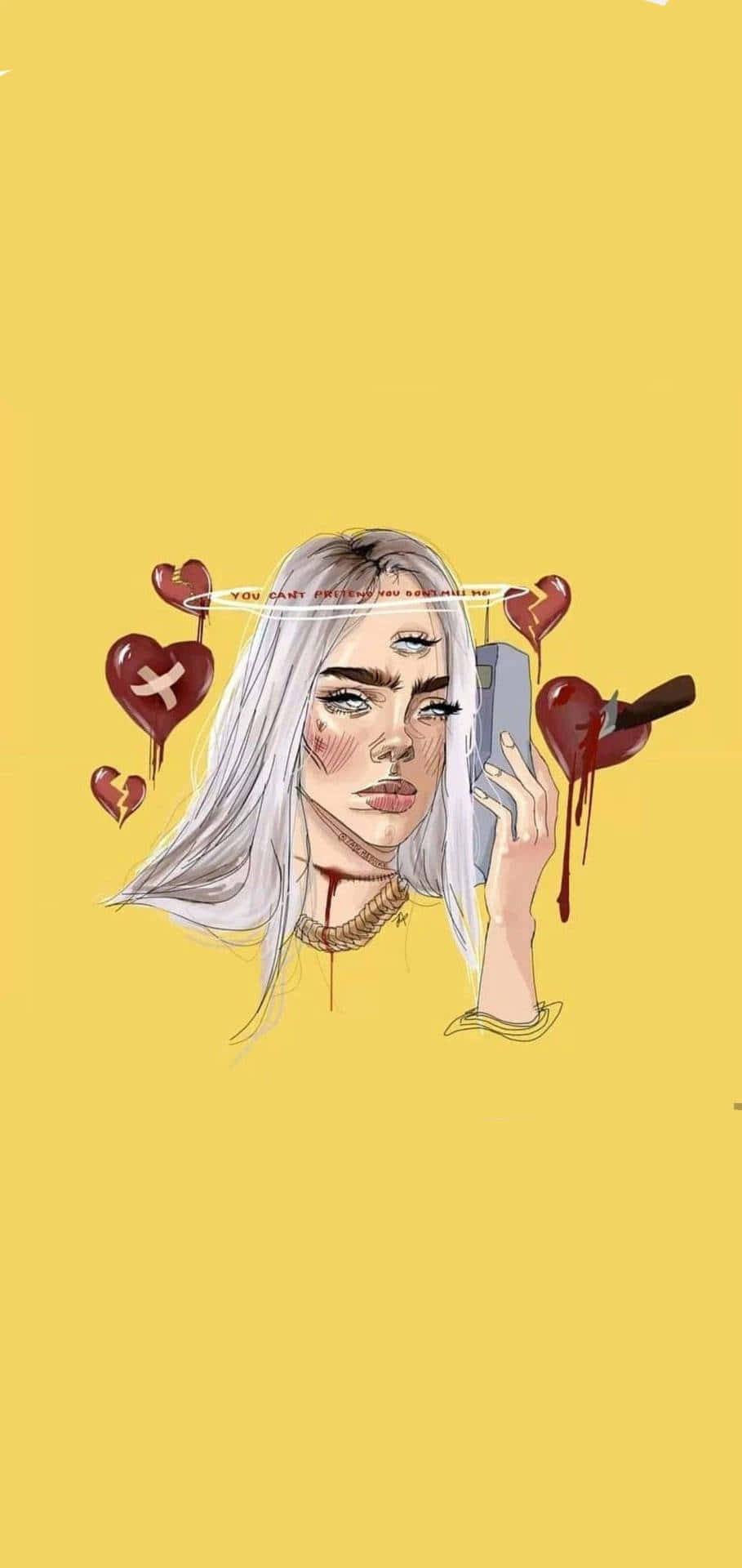 Billie Eilish Sad Artwork
