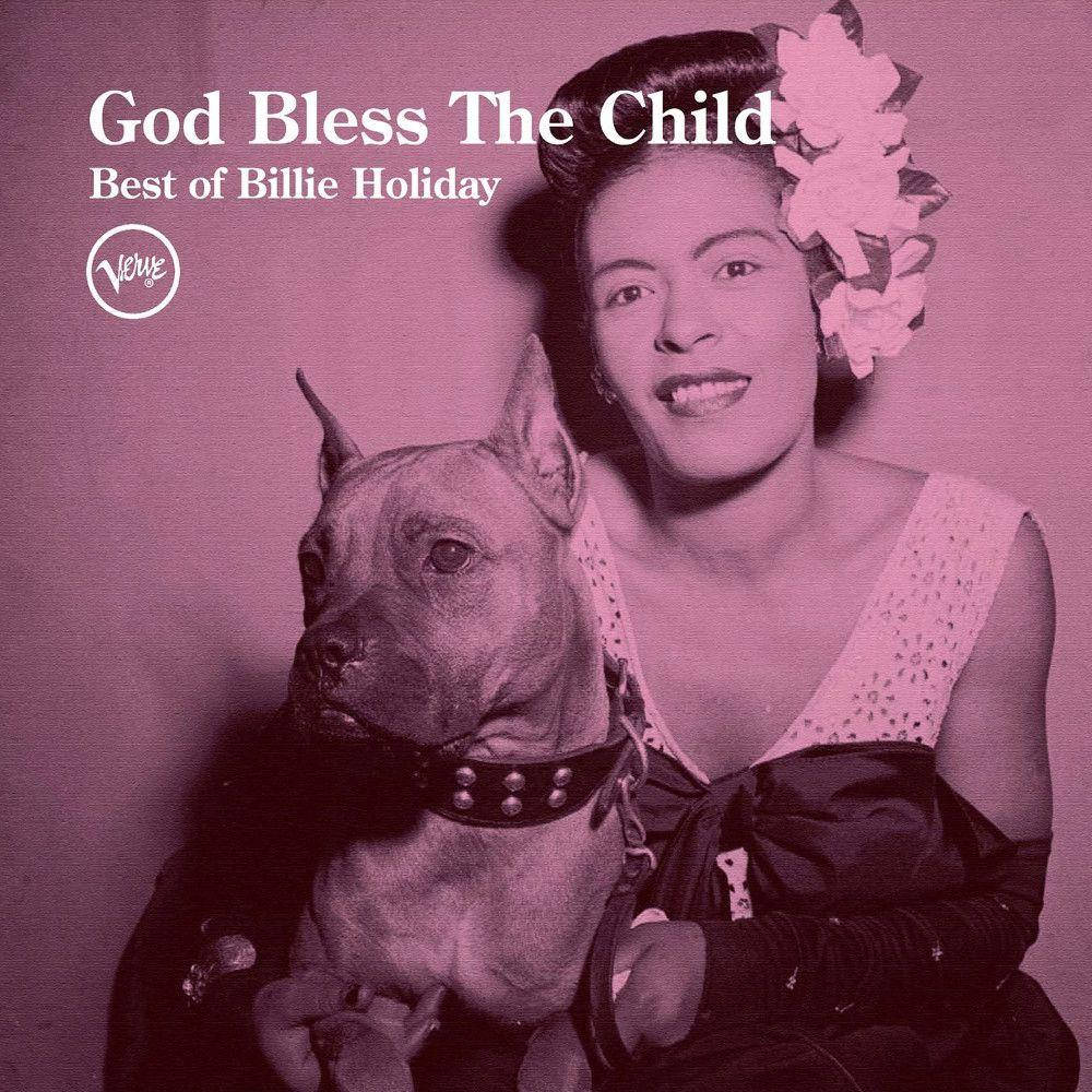 Billie Holiday With Her Pet Background