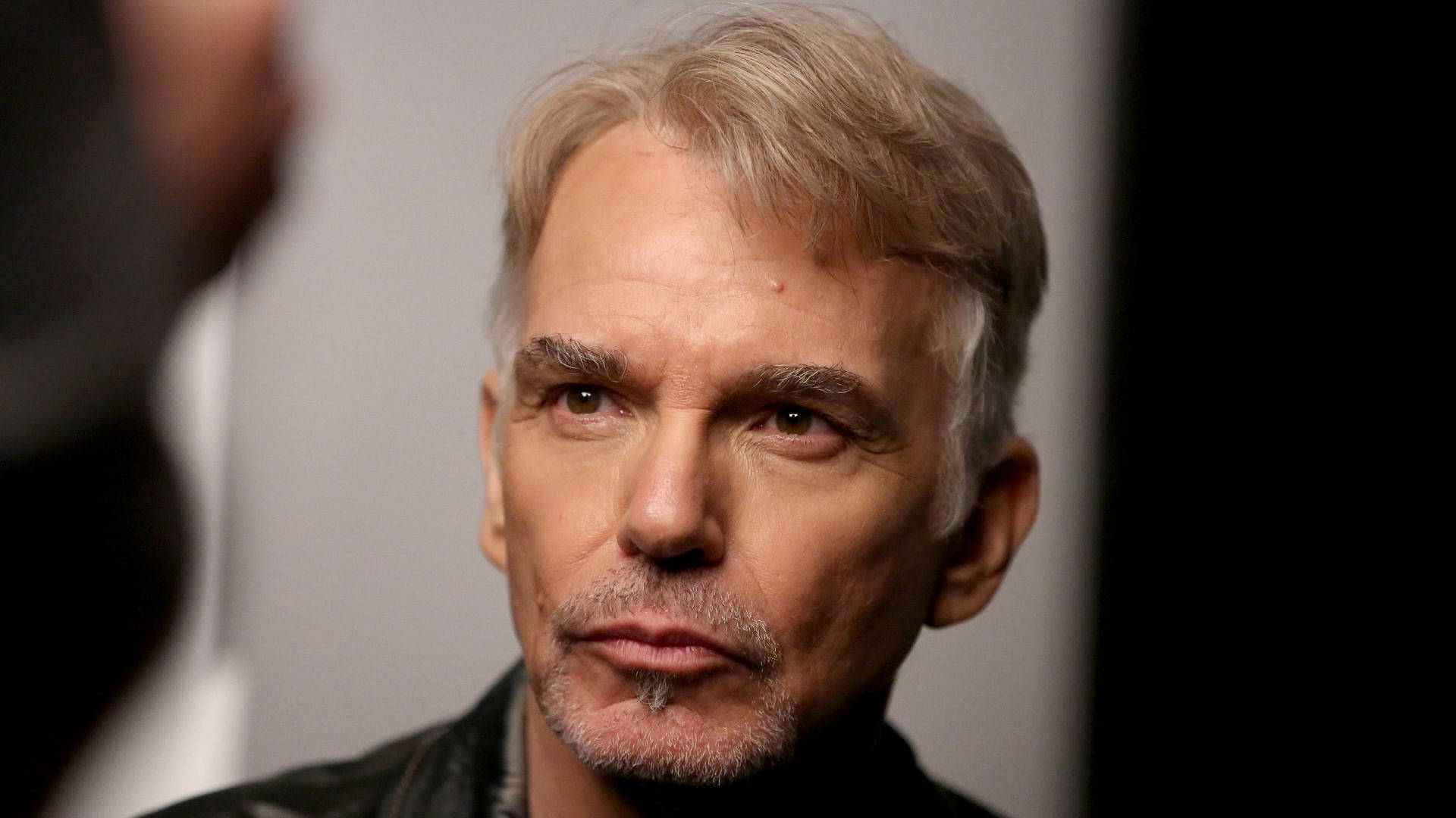 Billy Bob Thornton American Actor Stare Background