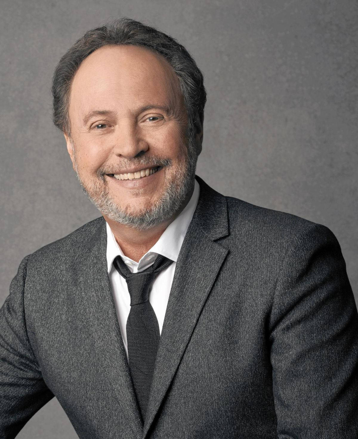 Billy Crystal Grey Suit Portrait