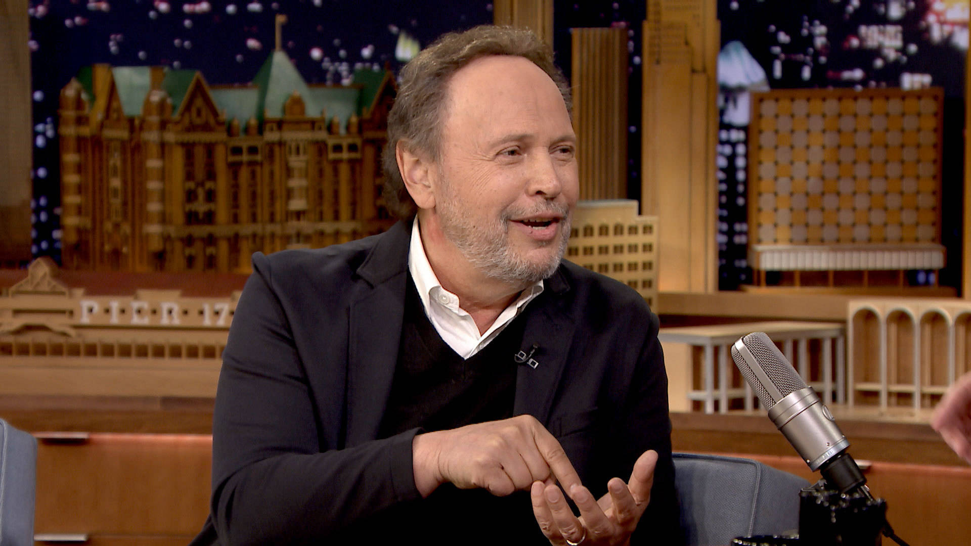 Billy Crystal Interview On The Tonight Show Starring Jimmy Fallon Background