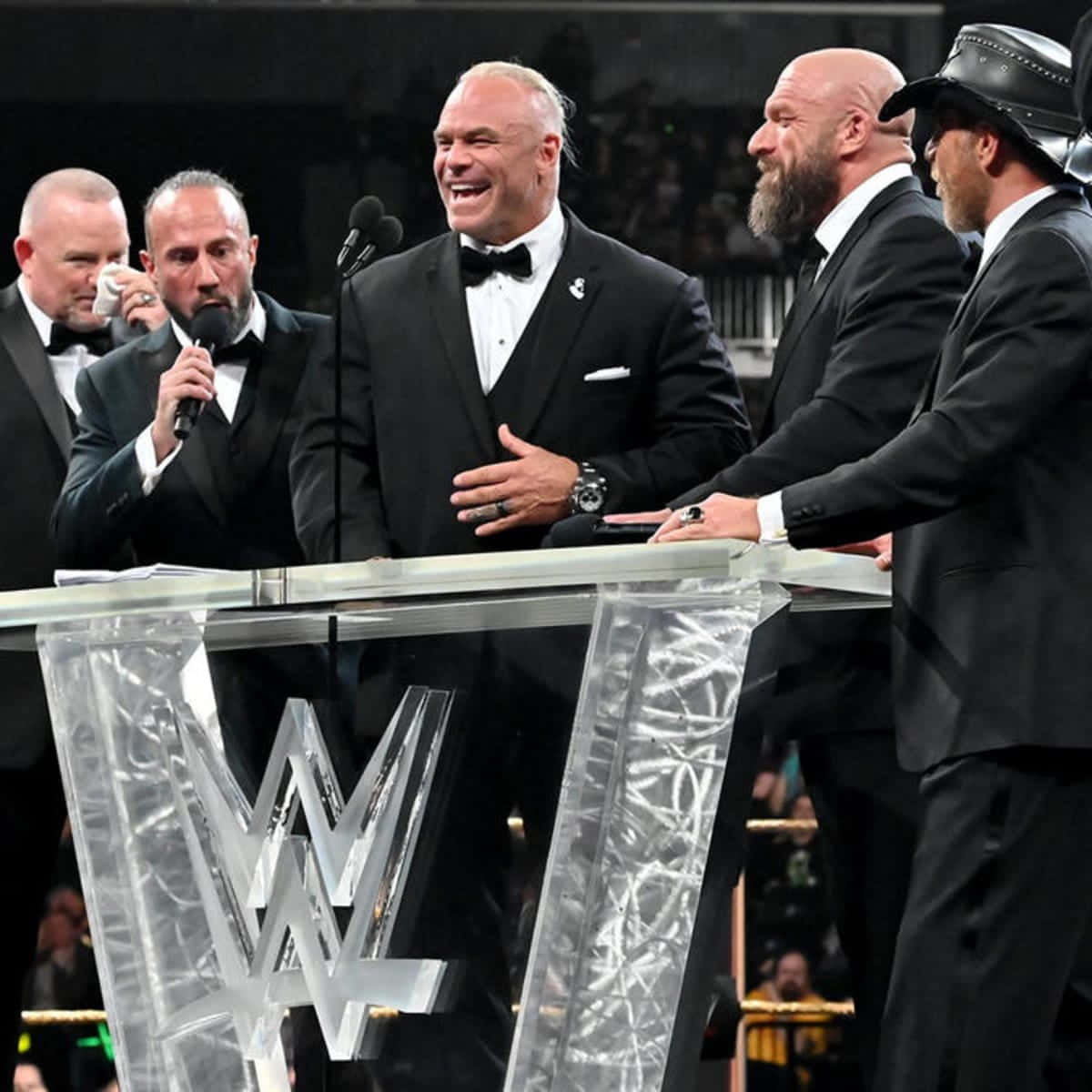 Billy Gunn During The Celebration Of D-generation X Wwe Background