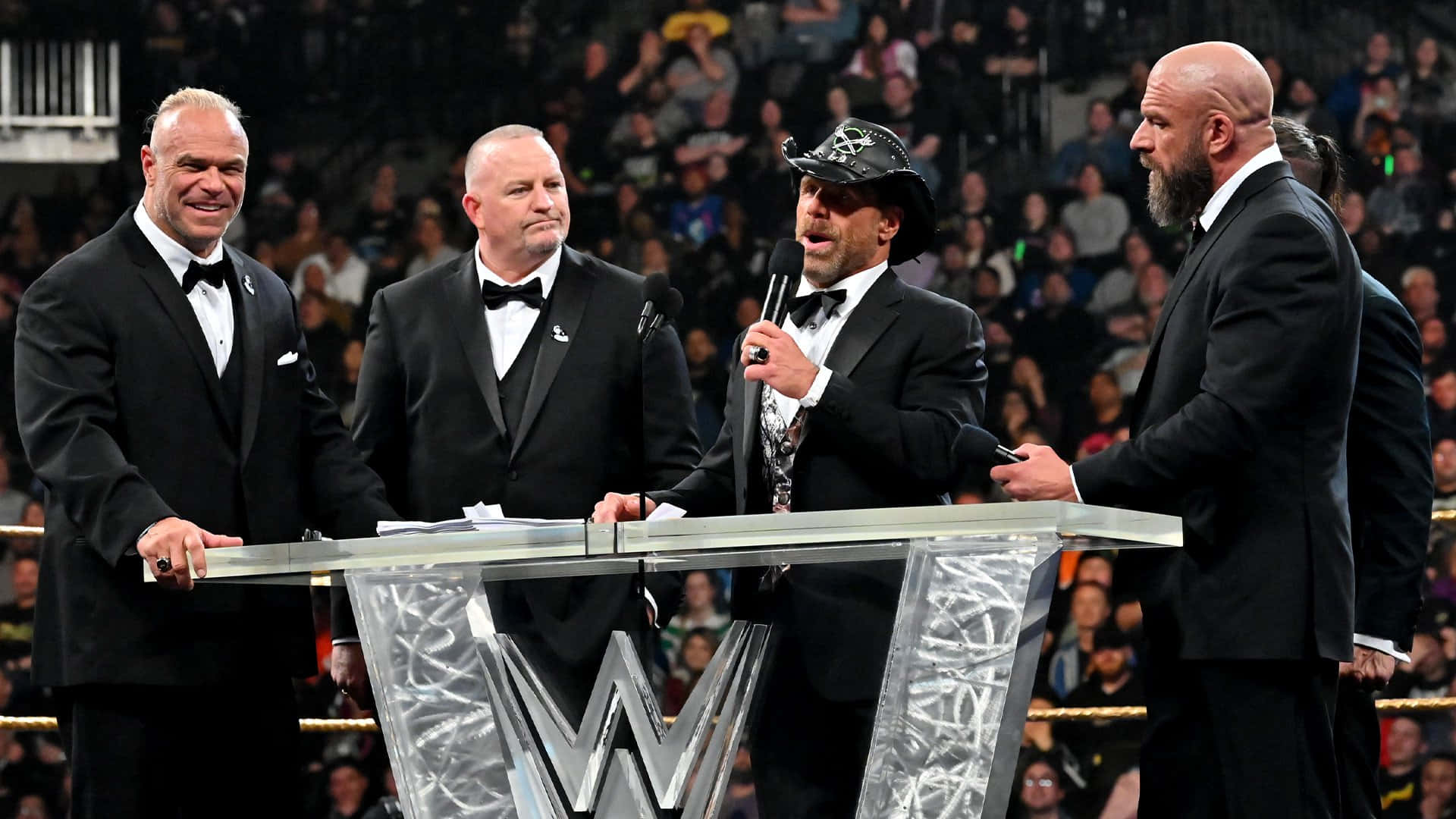 Billy Gunn In A Formal Suit Background