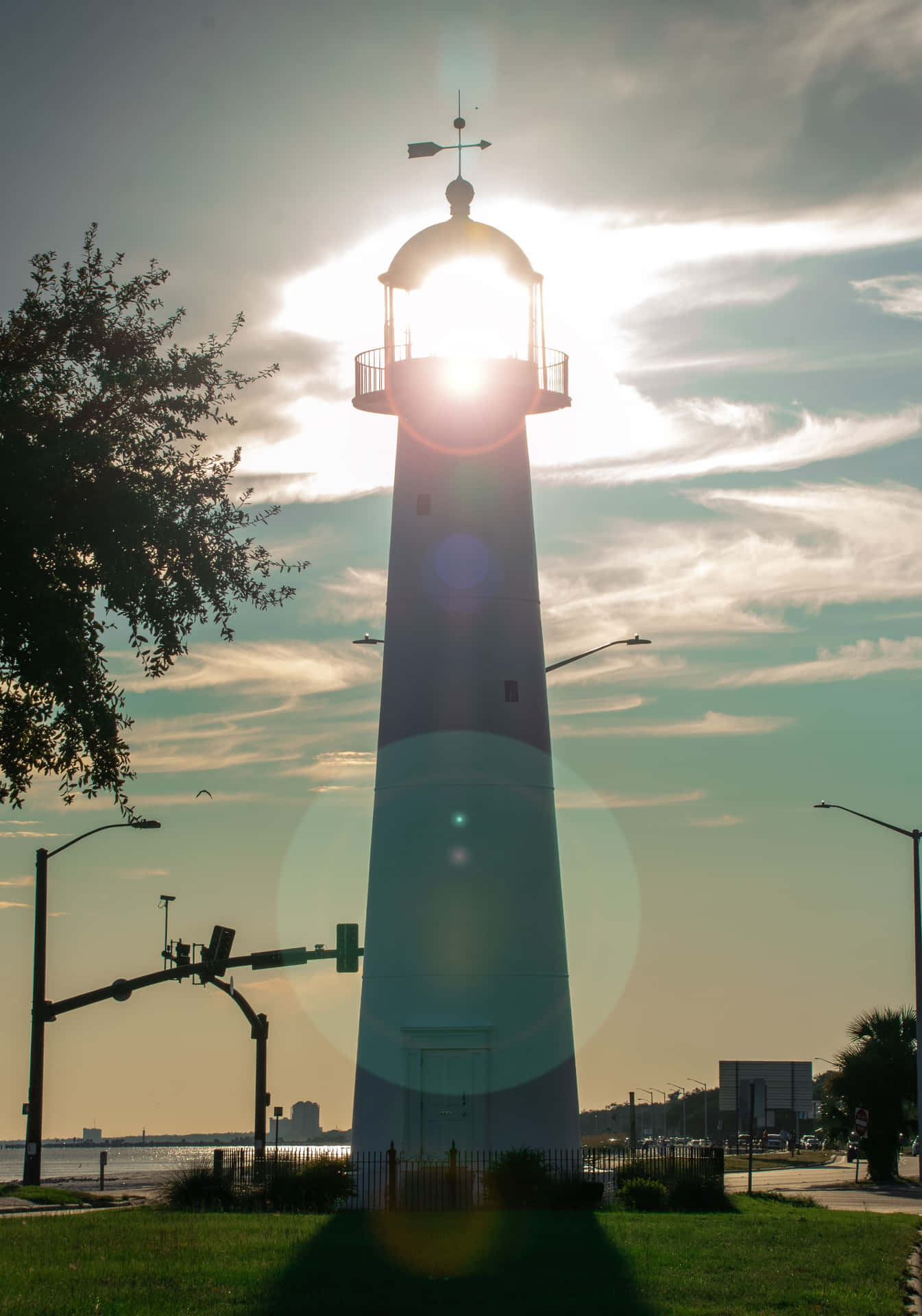 Biloxi Lighthouse Guiding Travelers In Mississippi