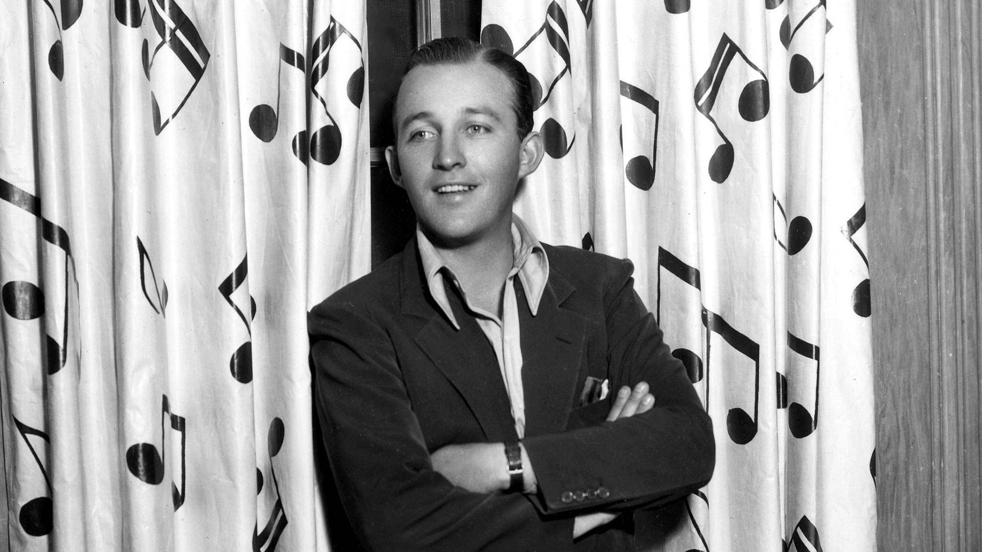 Bing Crosby Crossed Arms Background