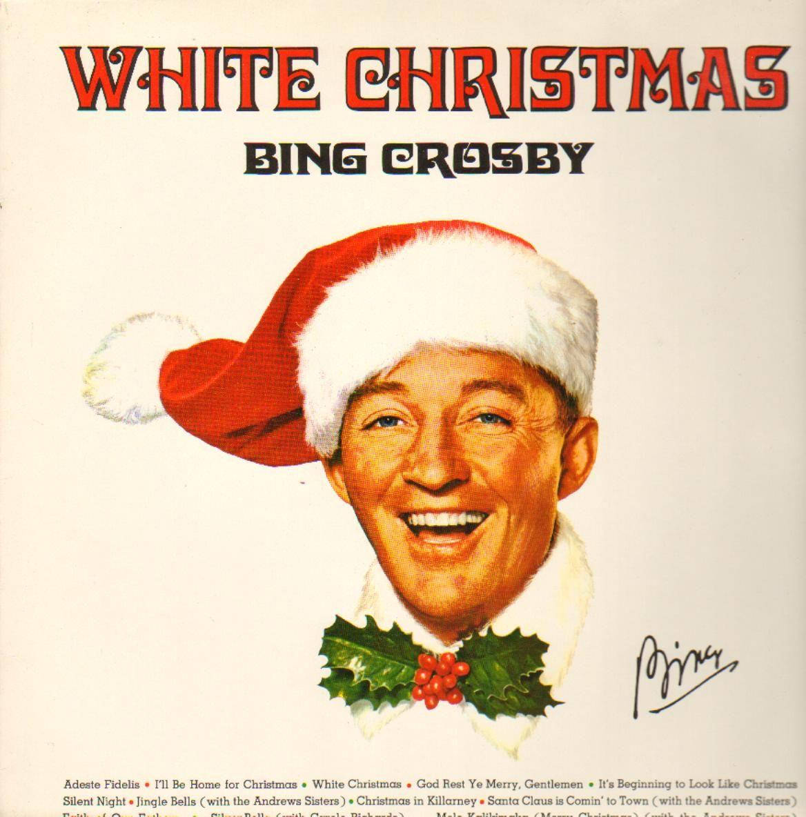 Bing Crosby White Christmas Album Background