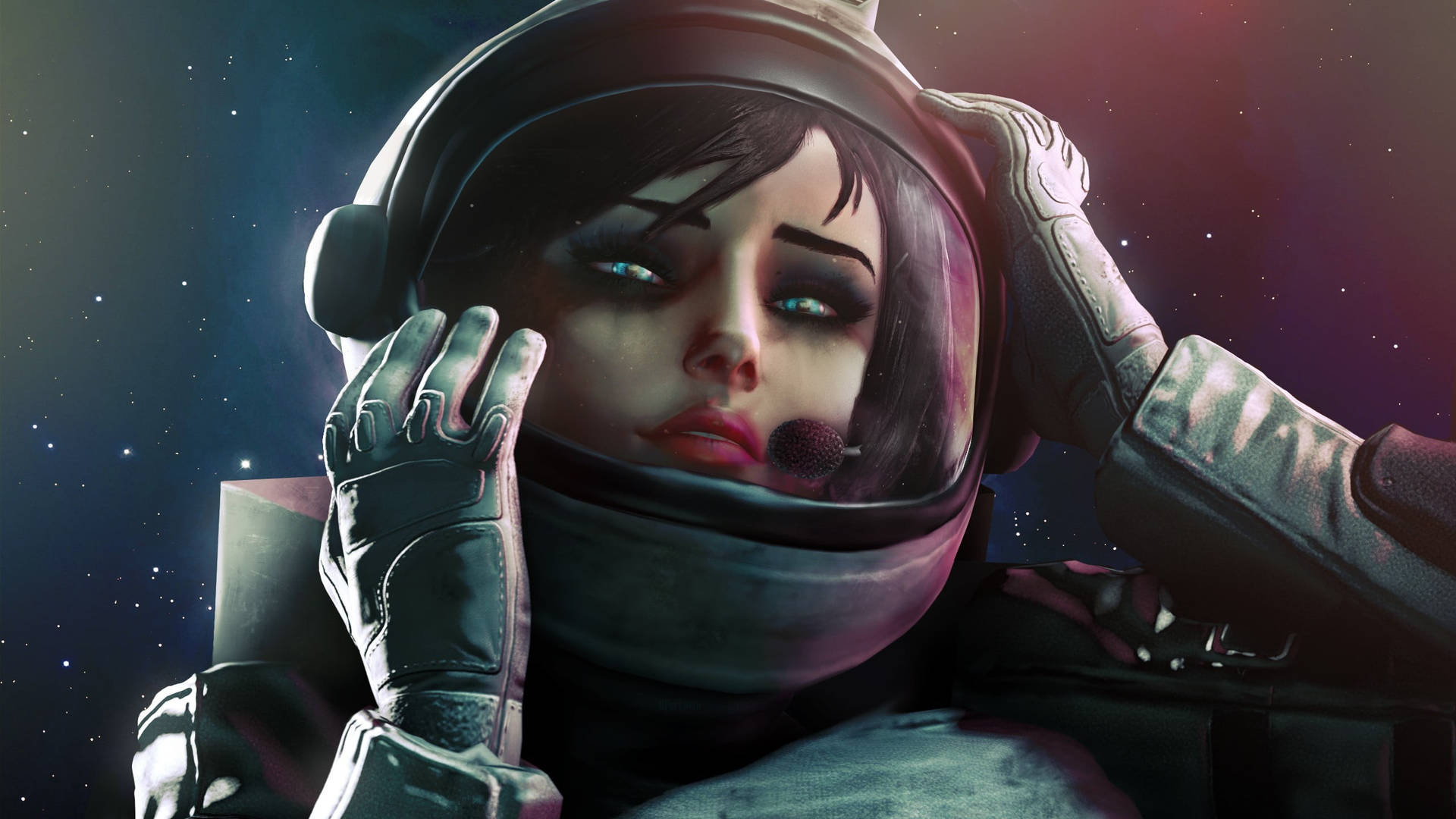 Bioshock Infinite Astronaut Elizabeth Background