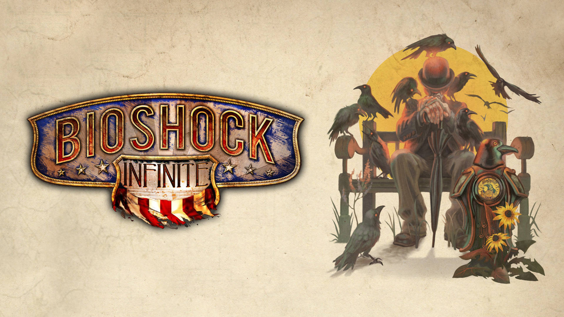 Bioshock Infinite Charles And Crows Background