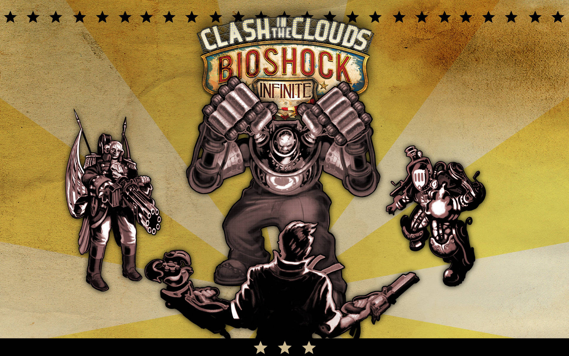 Bioshock Infinite Clash In The Clouds Background