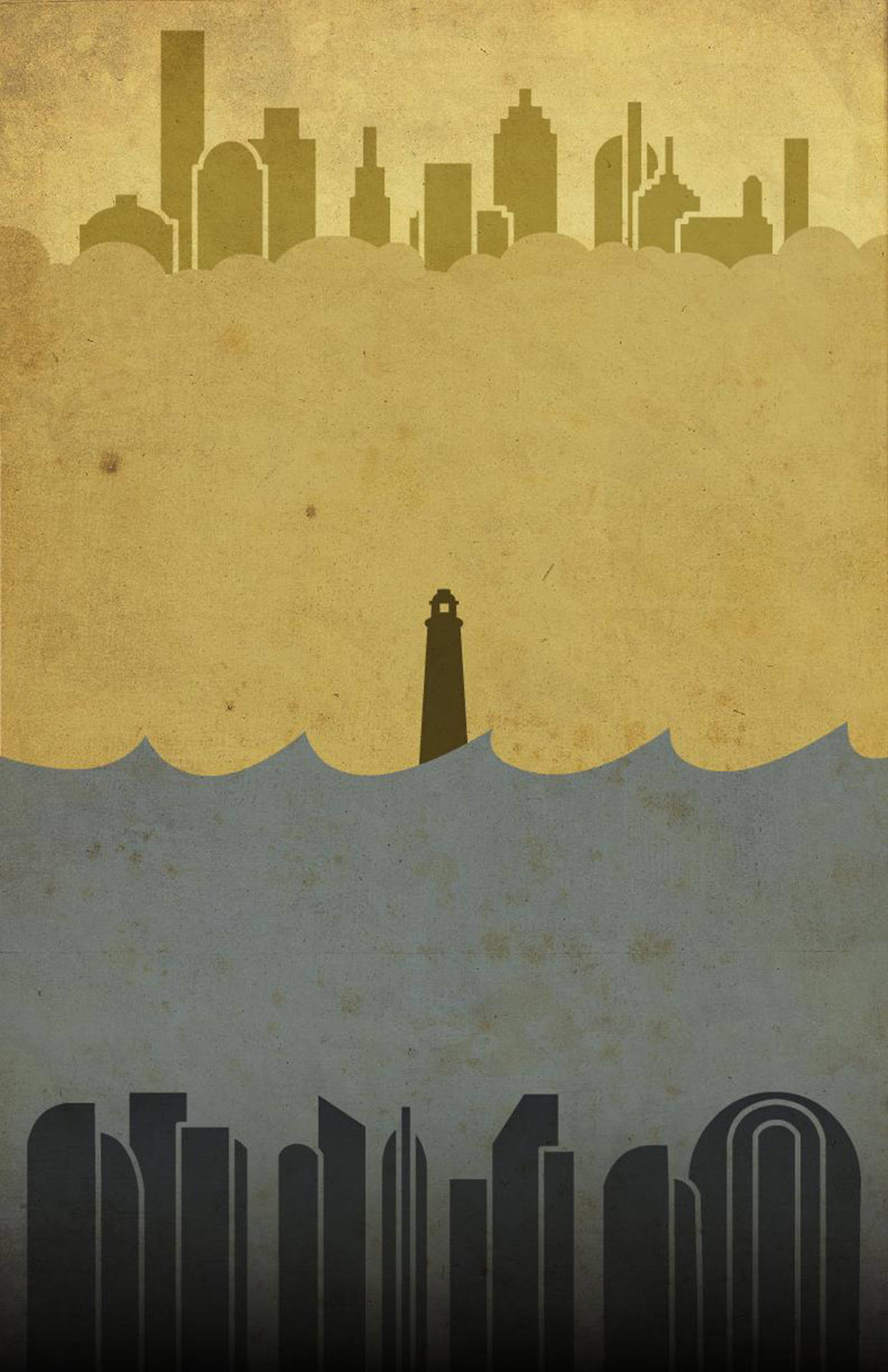 Bioshock Infinite Iphone Lighthouse Artwork Background