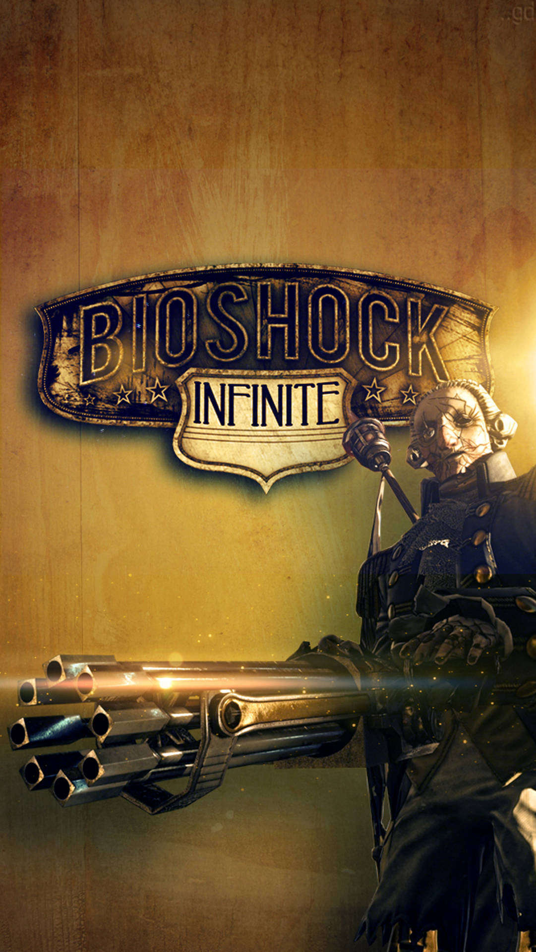 Bioshock Infinite Iphone Motorized Patriot Background
