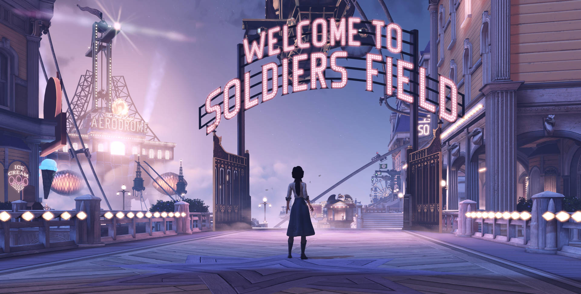 Bioshock Infinite Soldier's Field Background