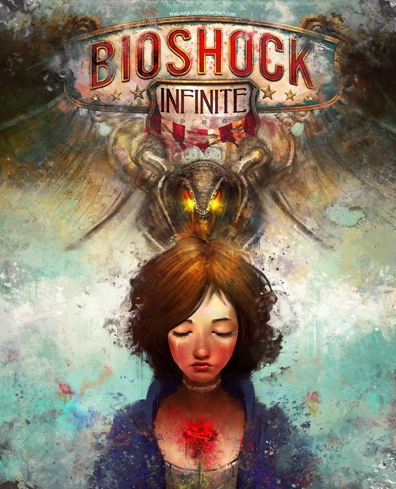 Bioshock Phone Elizabeth Rose Background