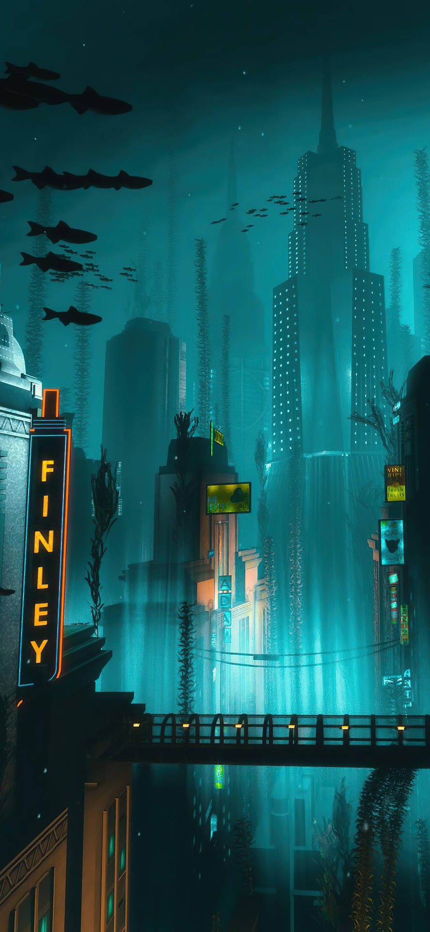 Bioshock Phone The City Of Rapture Background
