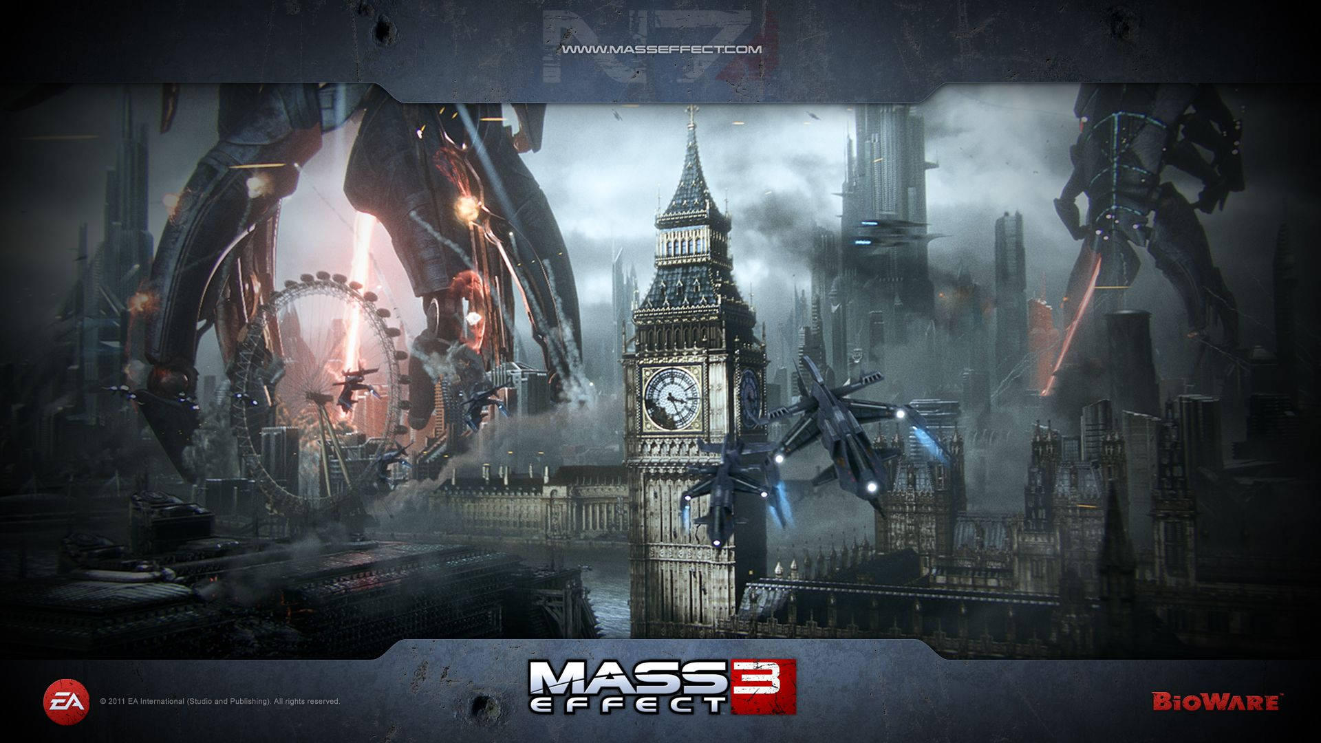 Bioware In Mass Effect 3 Background