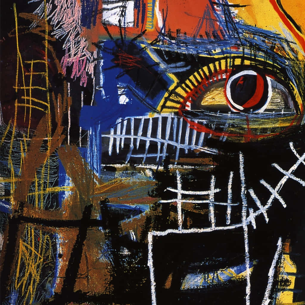 Bird On Money By Jean Michel Basquiat Background