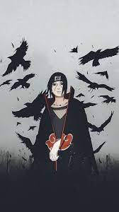 Birds Naruto Itachi Uchiha 4k Background