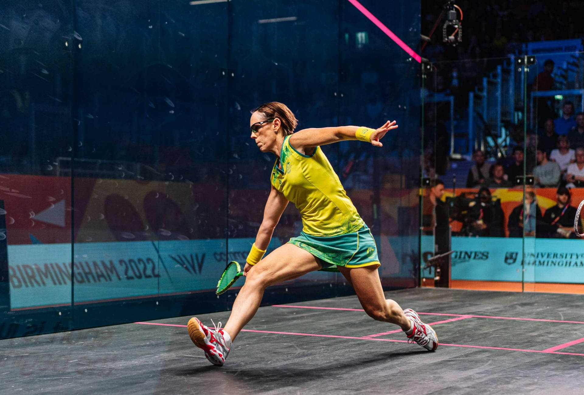 Birmingham 2022 Squash Game Background