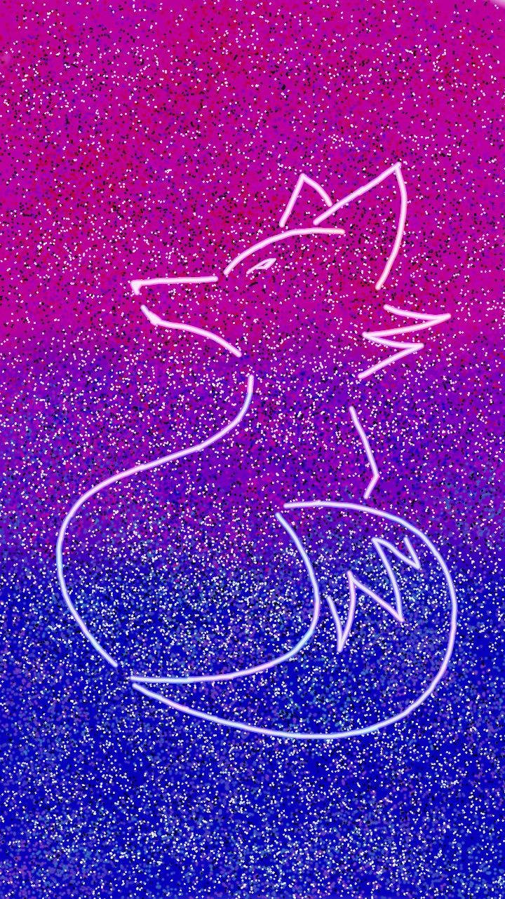 Bisexual Fox Line Art