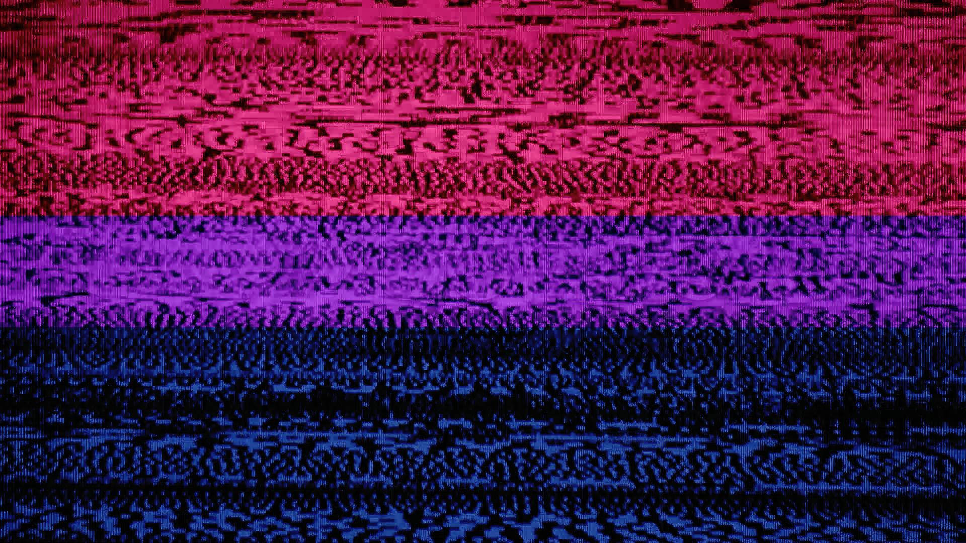 Bisexual Tv Static Background