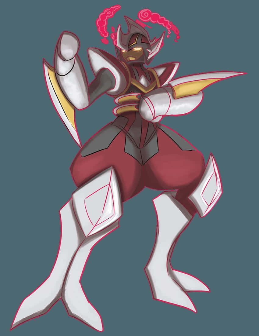 Bisharp, The Sword Blade Pokemon In Action Background