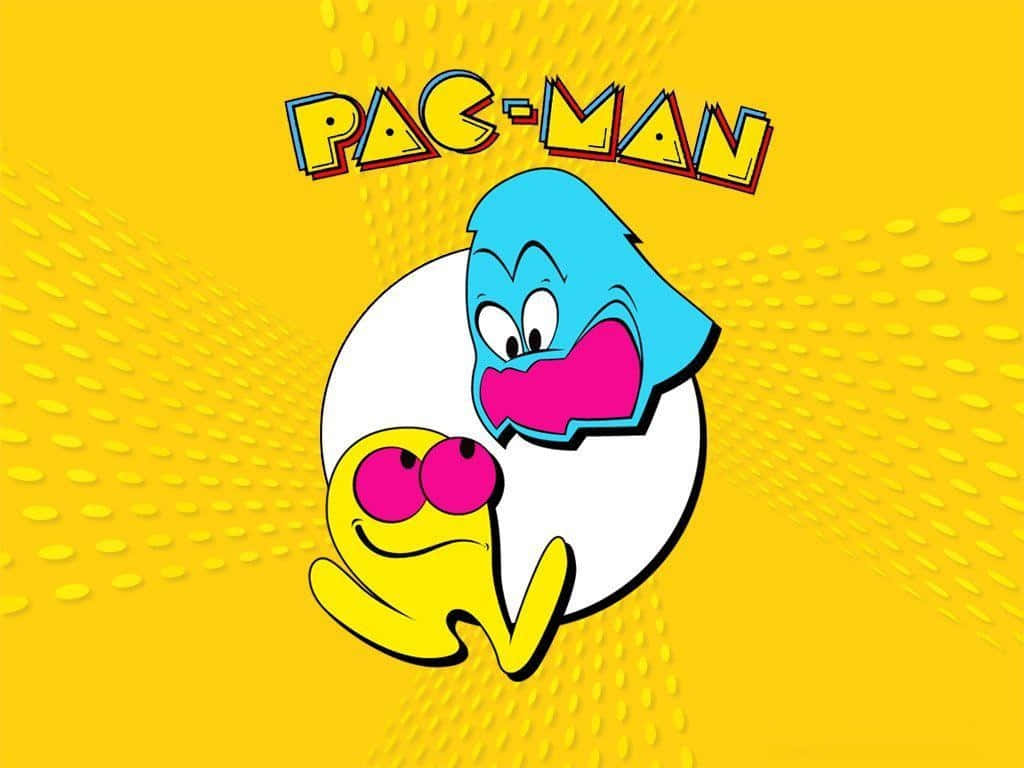 Bite Into Fun With Pacman Background