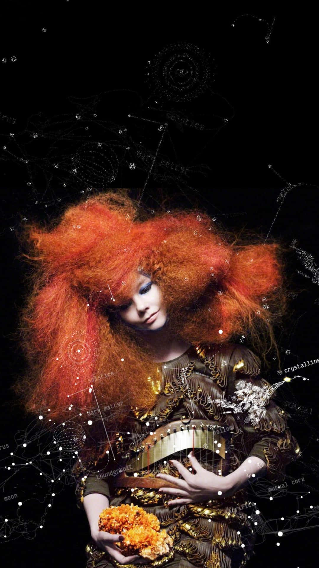 Björk Mutual Album Background