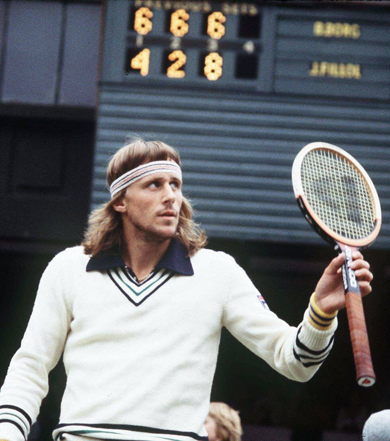 Björn Borg - King Of The Tennis Court Background