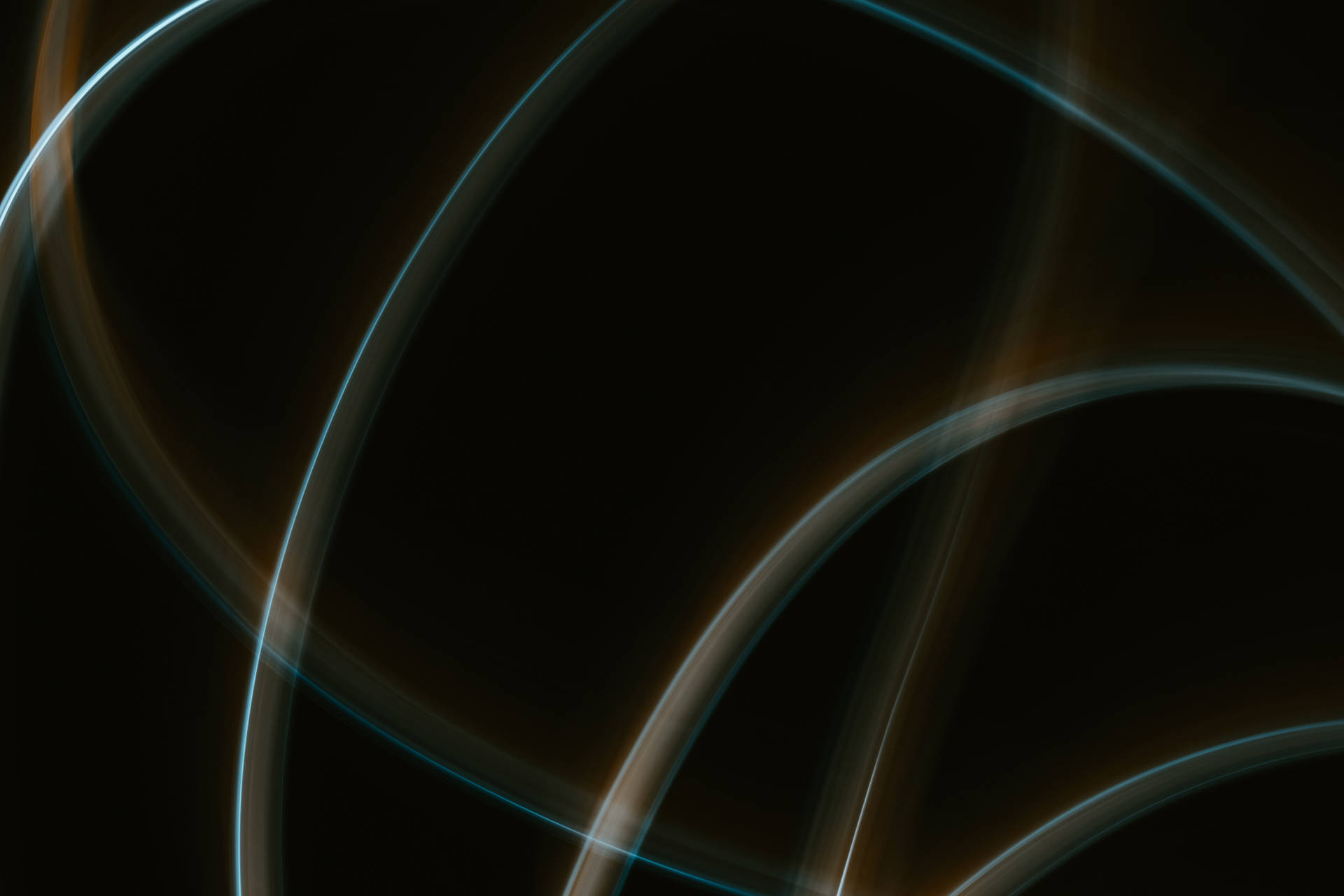 Black Abstract Light Wavelengths Background