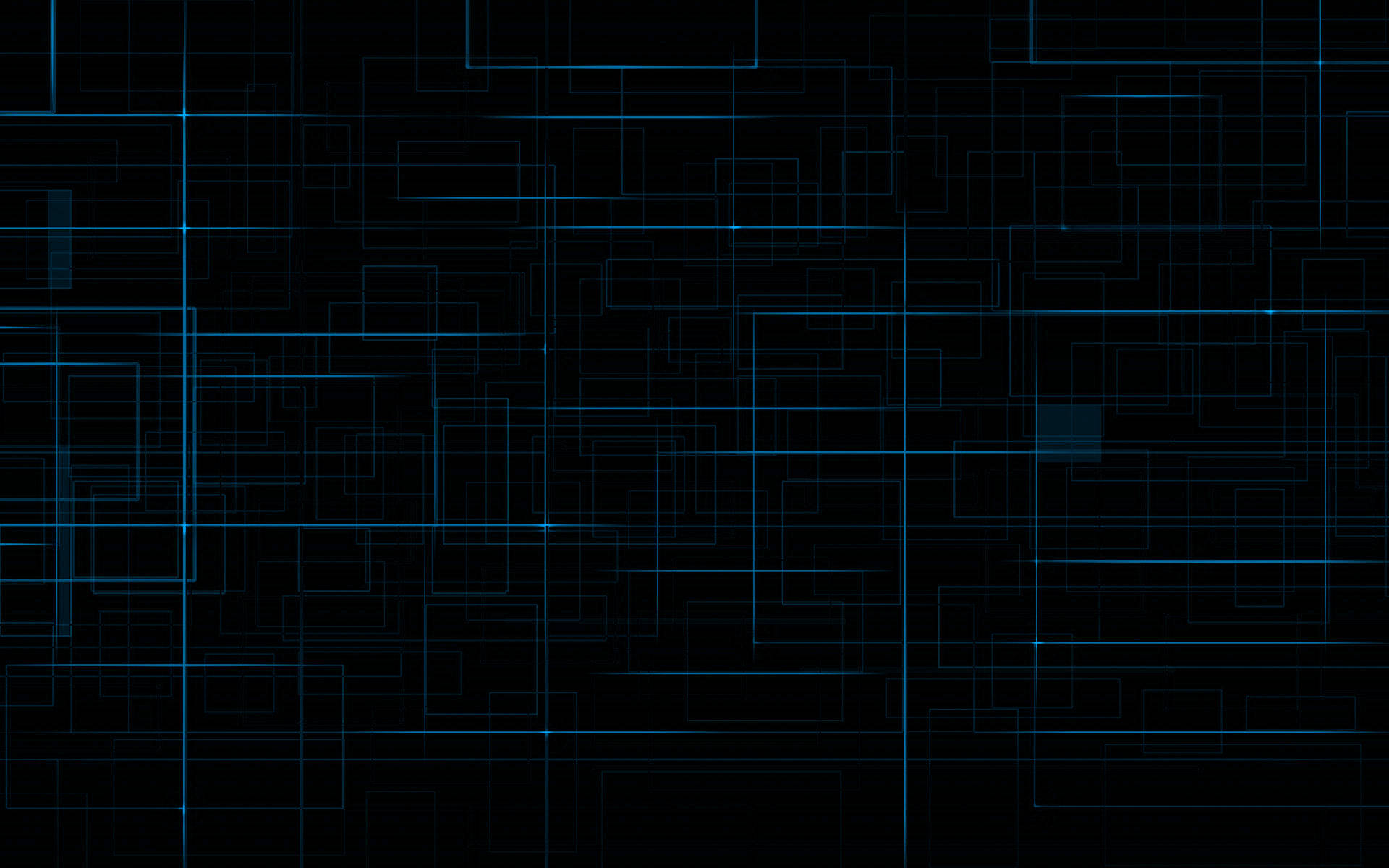 Black Abstract With Blue Lines Background