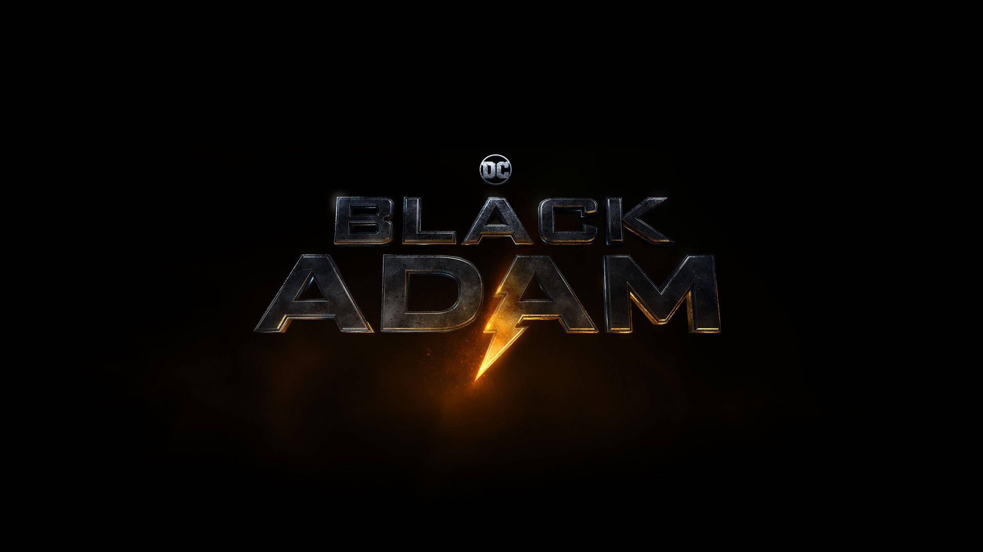 Black Adam Logo Background