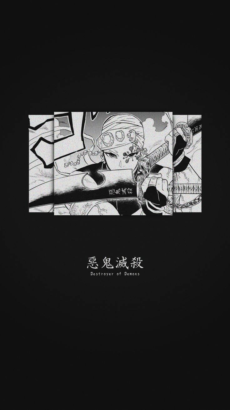 Black Aesthetic Anime Uzui Tengen
