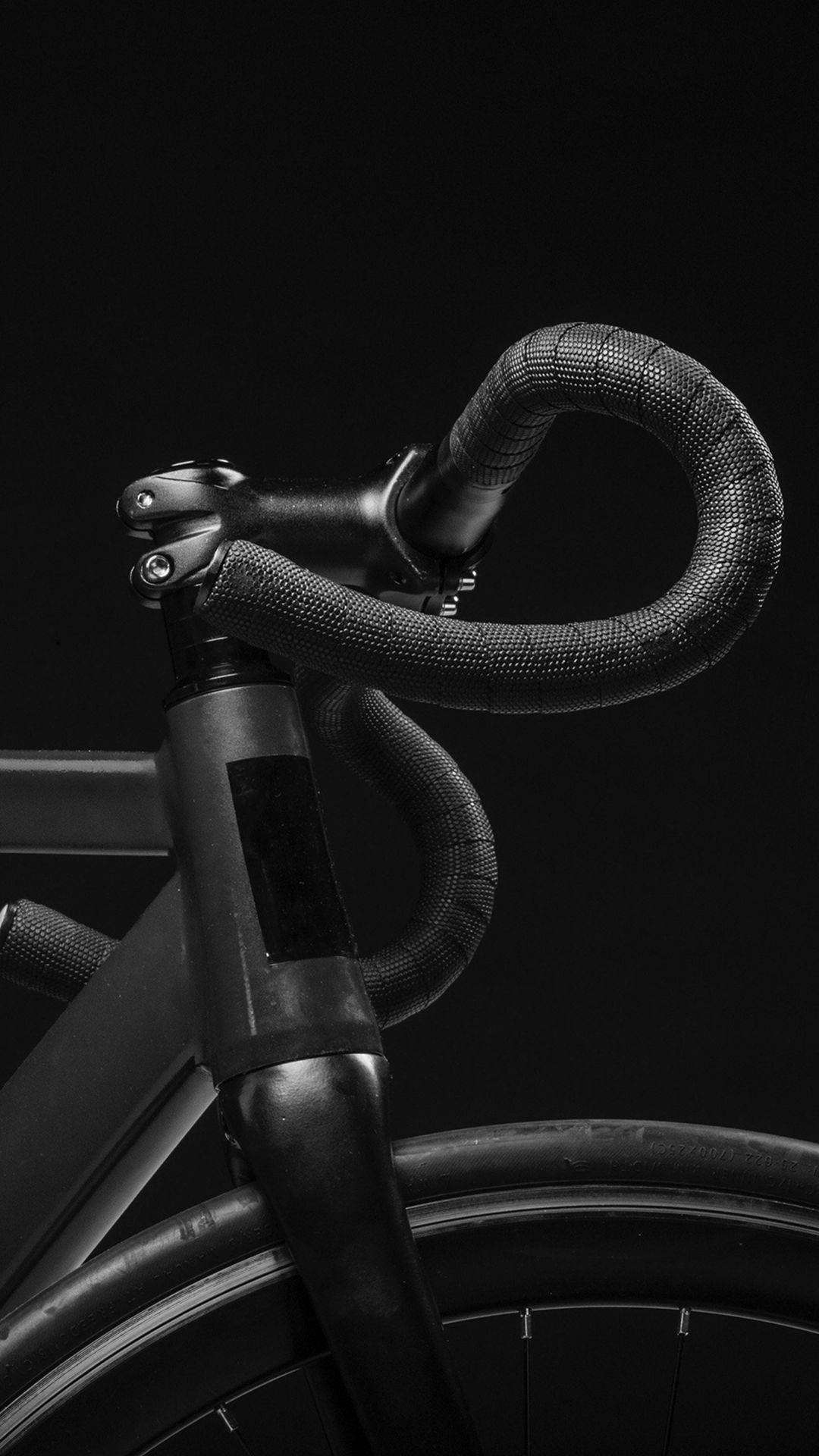 Black Aesthetic Close Up Shot Bicycle Iphone Background