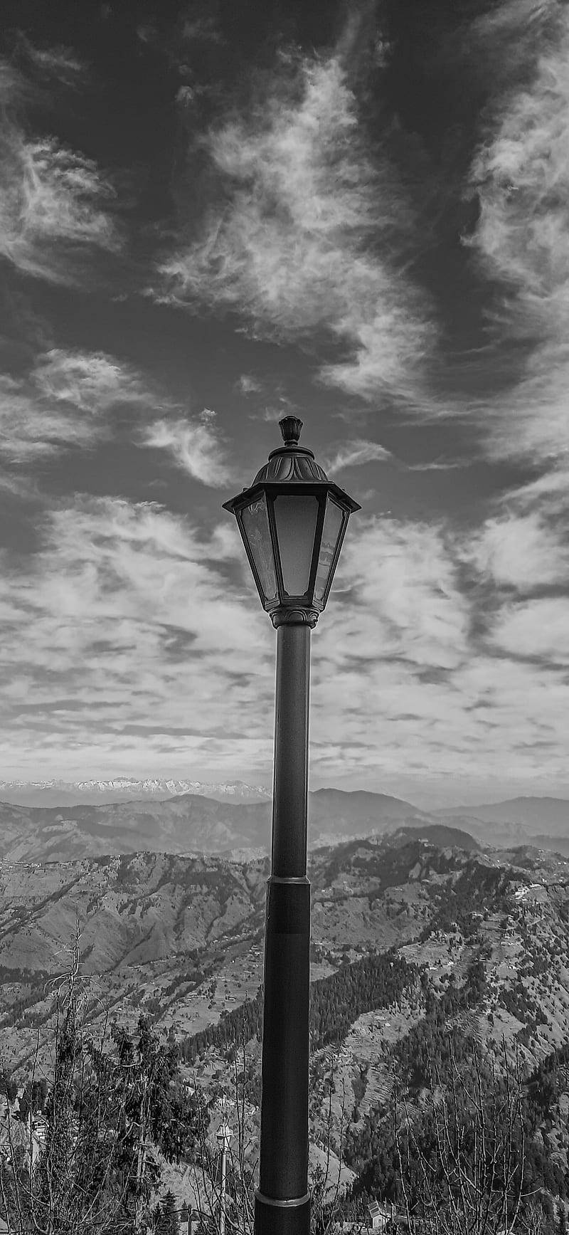 Black Aesthetic Iphone Lamp Post