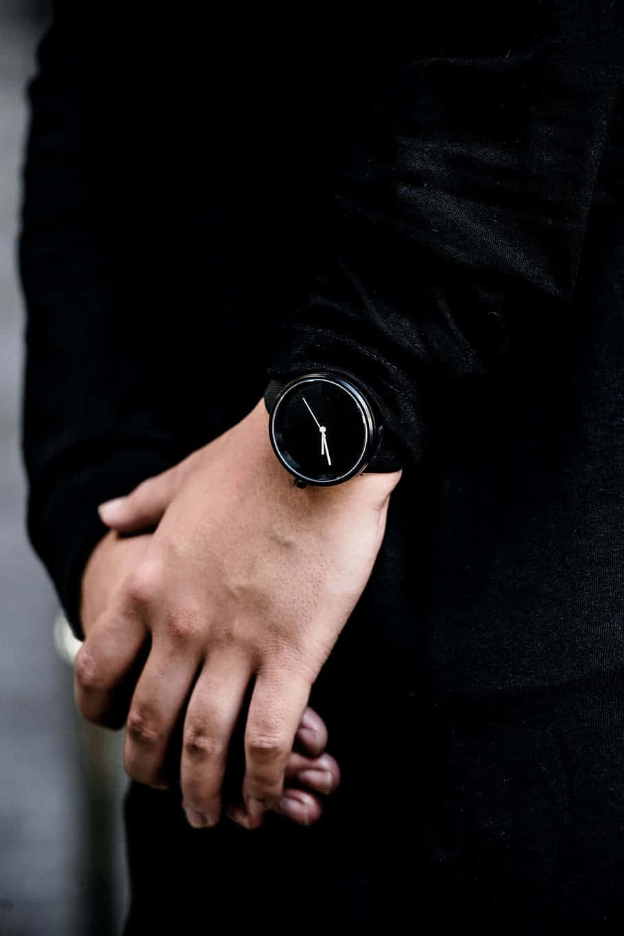 Black Aesthetic Men's Fashion Watch