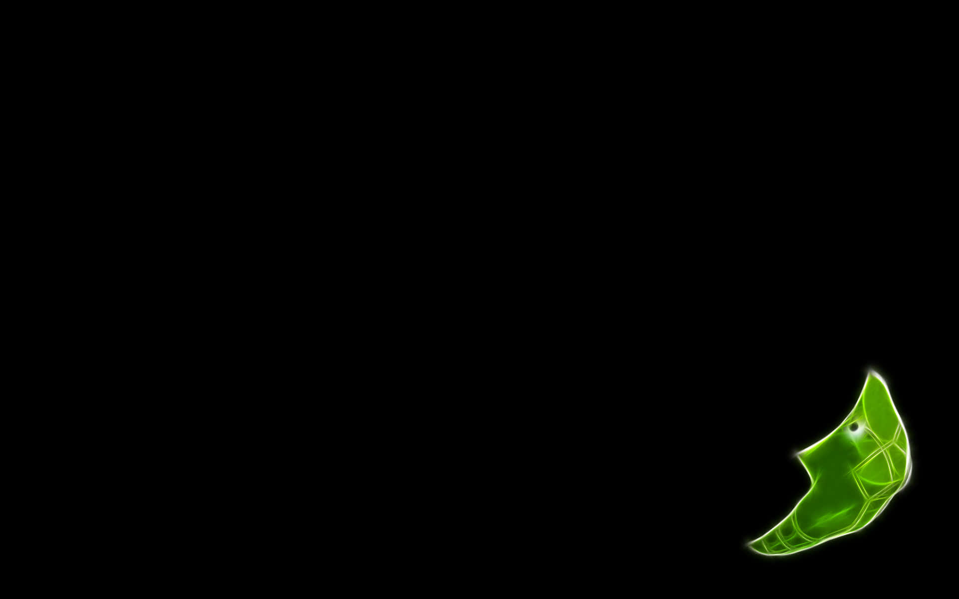 Black Aesthetic Metapod Desktop Background