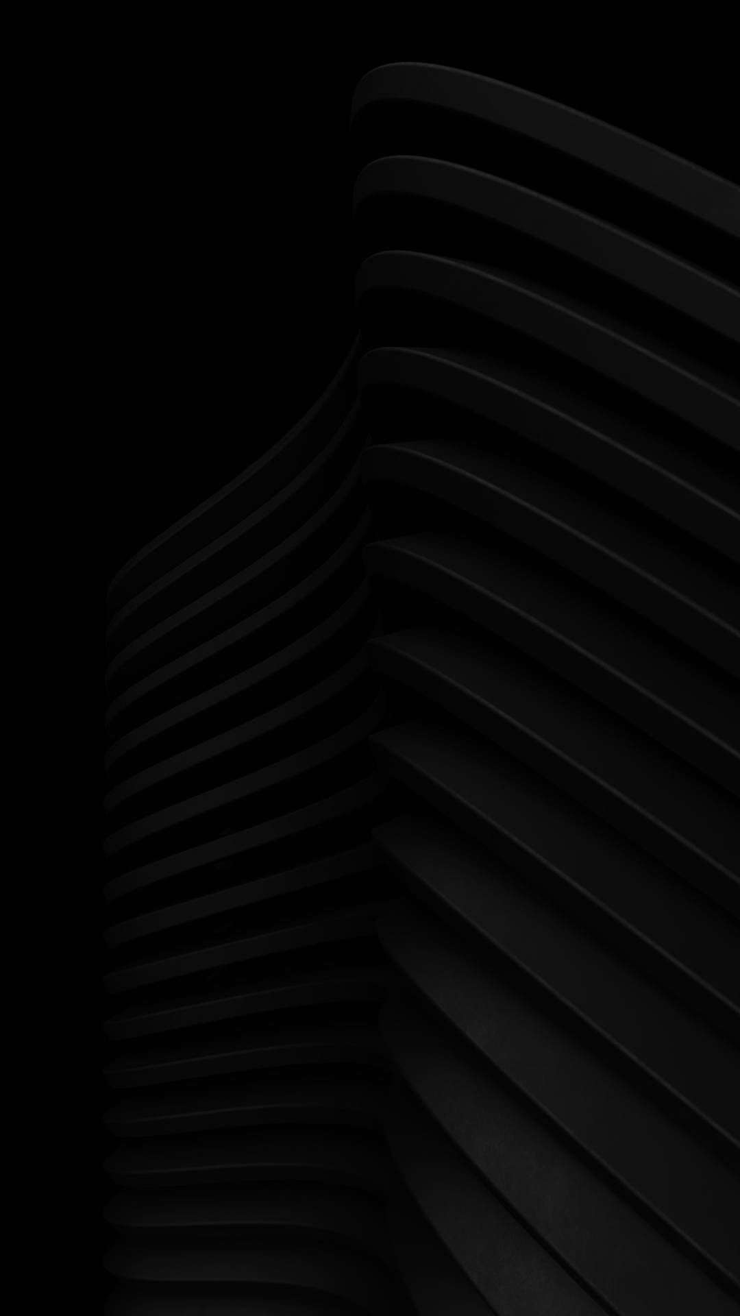 Black Aesthetic Tumblr Iphone Curved Abstract