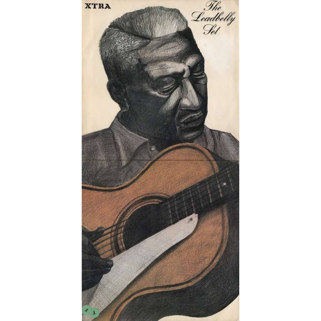 Black American Musician Leadbelly Digital Painting Background