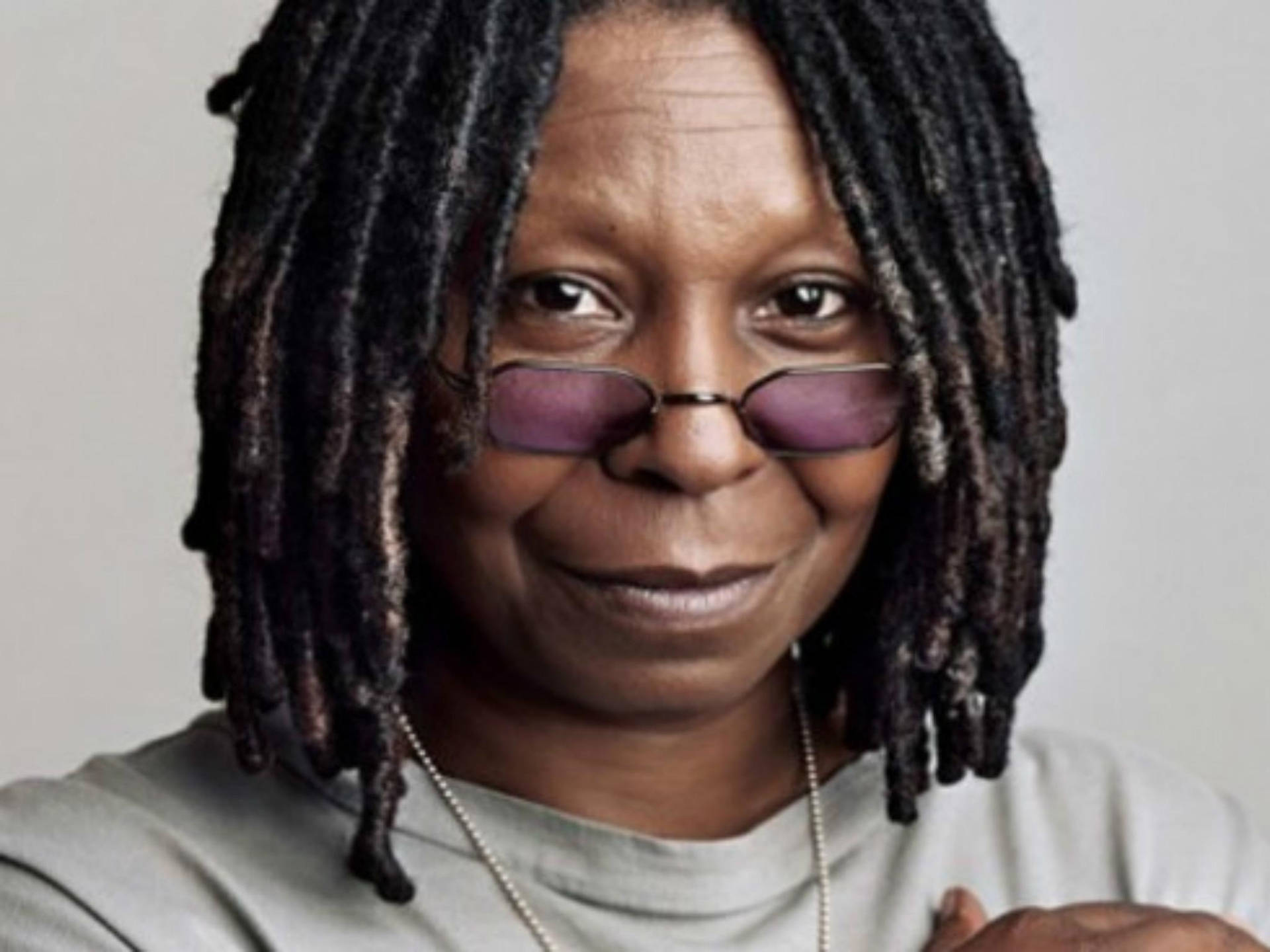 Black American Whoopi Goldberg