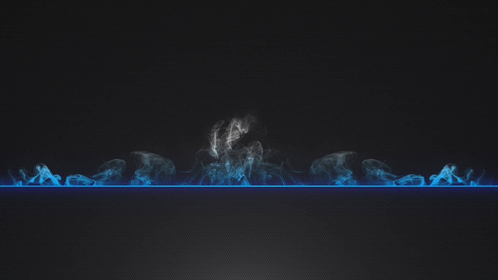 Black And Blue Abstract Smoke Background