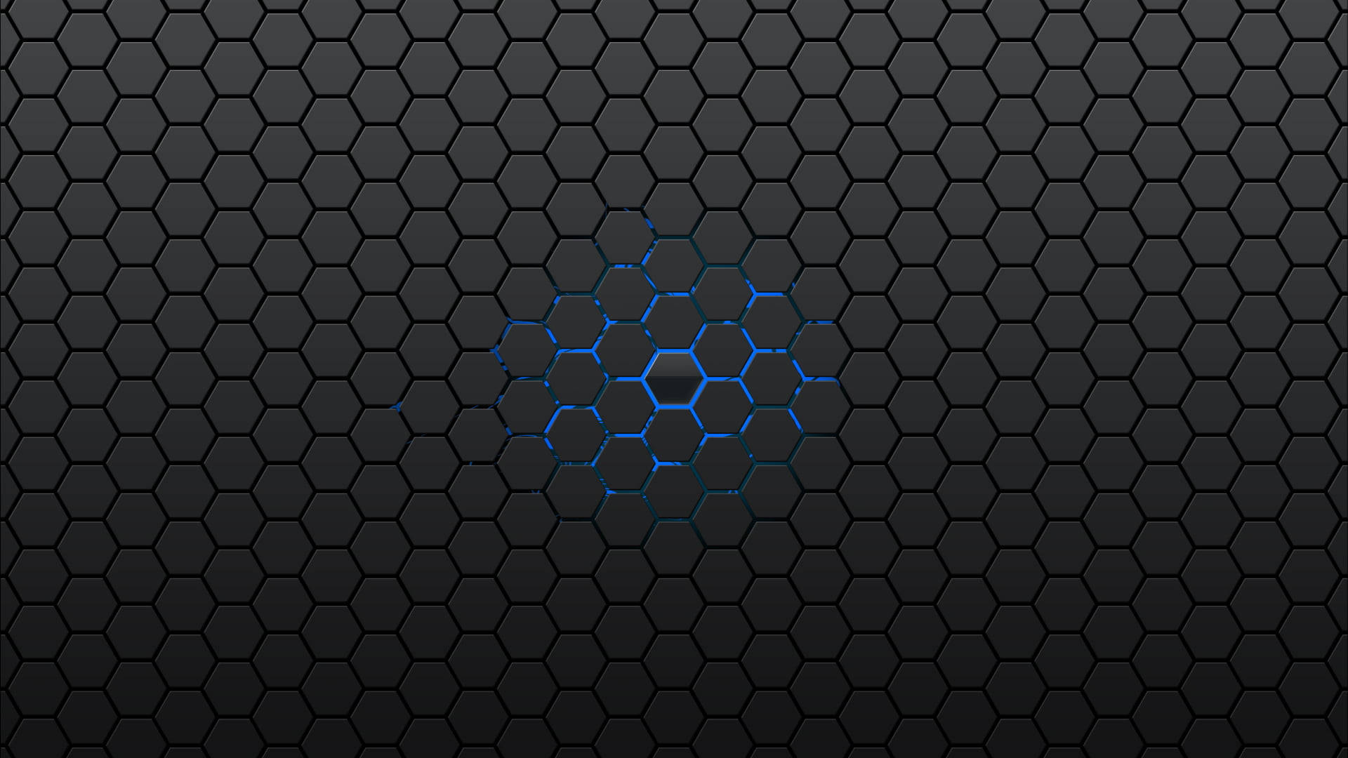 Black And Blue Honeycomb Backgrounds