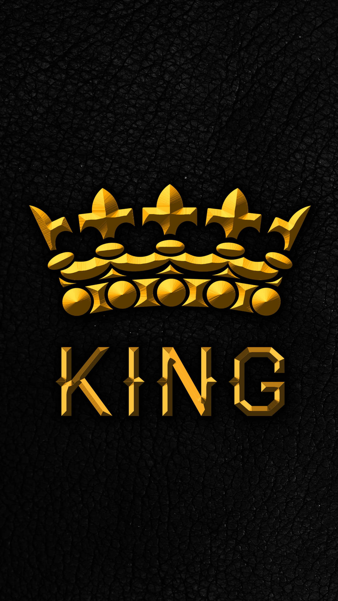 Black And Gold King Iphone Background