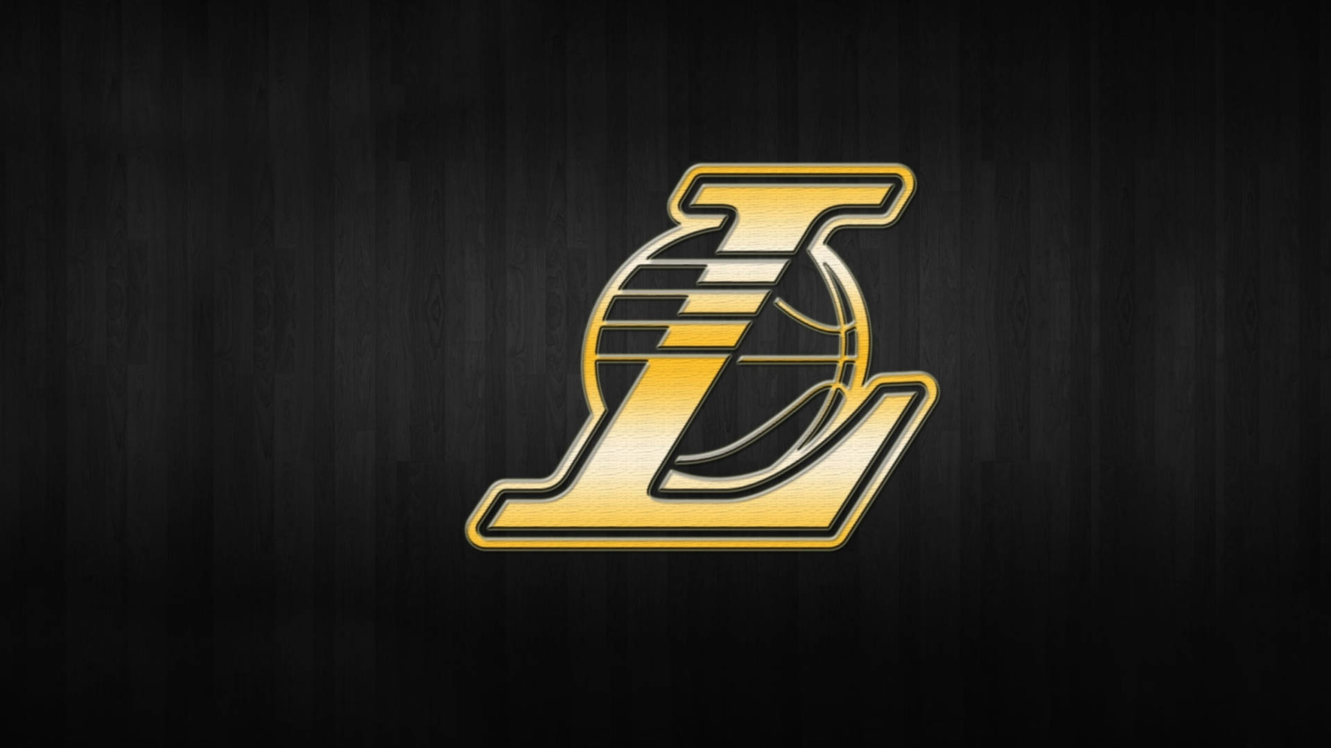 Black And Gold La Lakers Logo