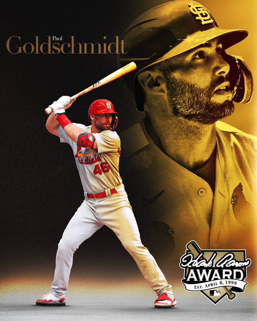 Black And Gold Paul Goldschmidt