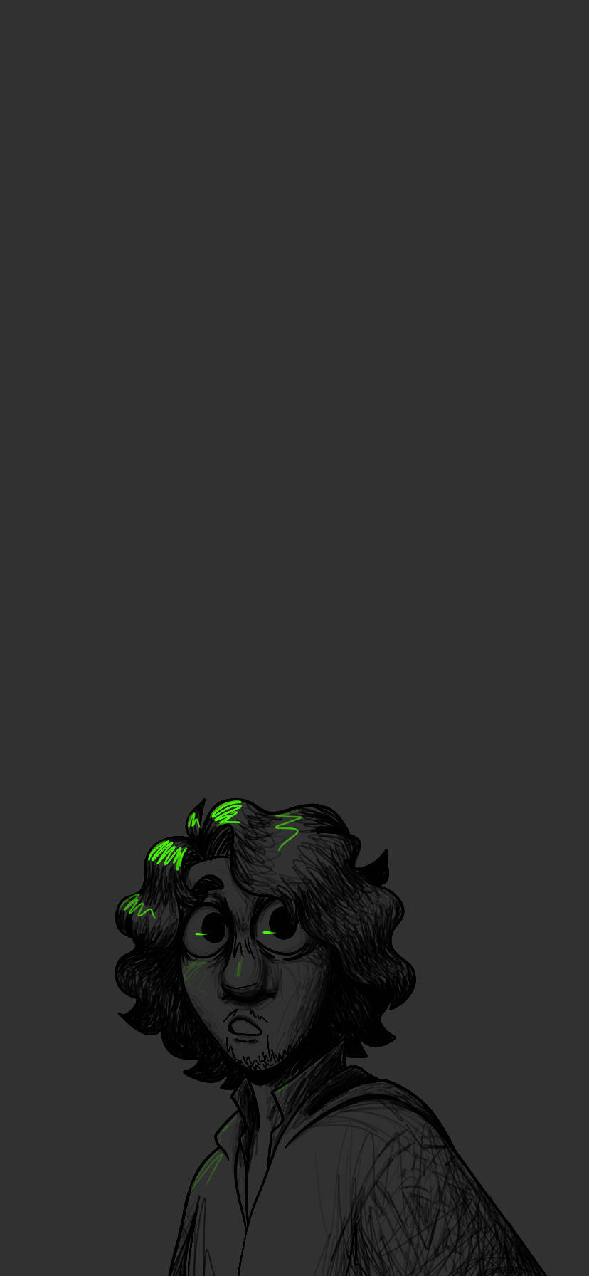 Black And Green Bruno Madrigal Background