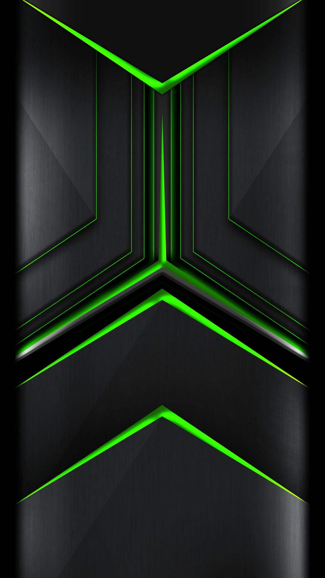 Black And Green High Tech Background