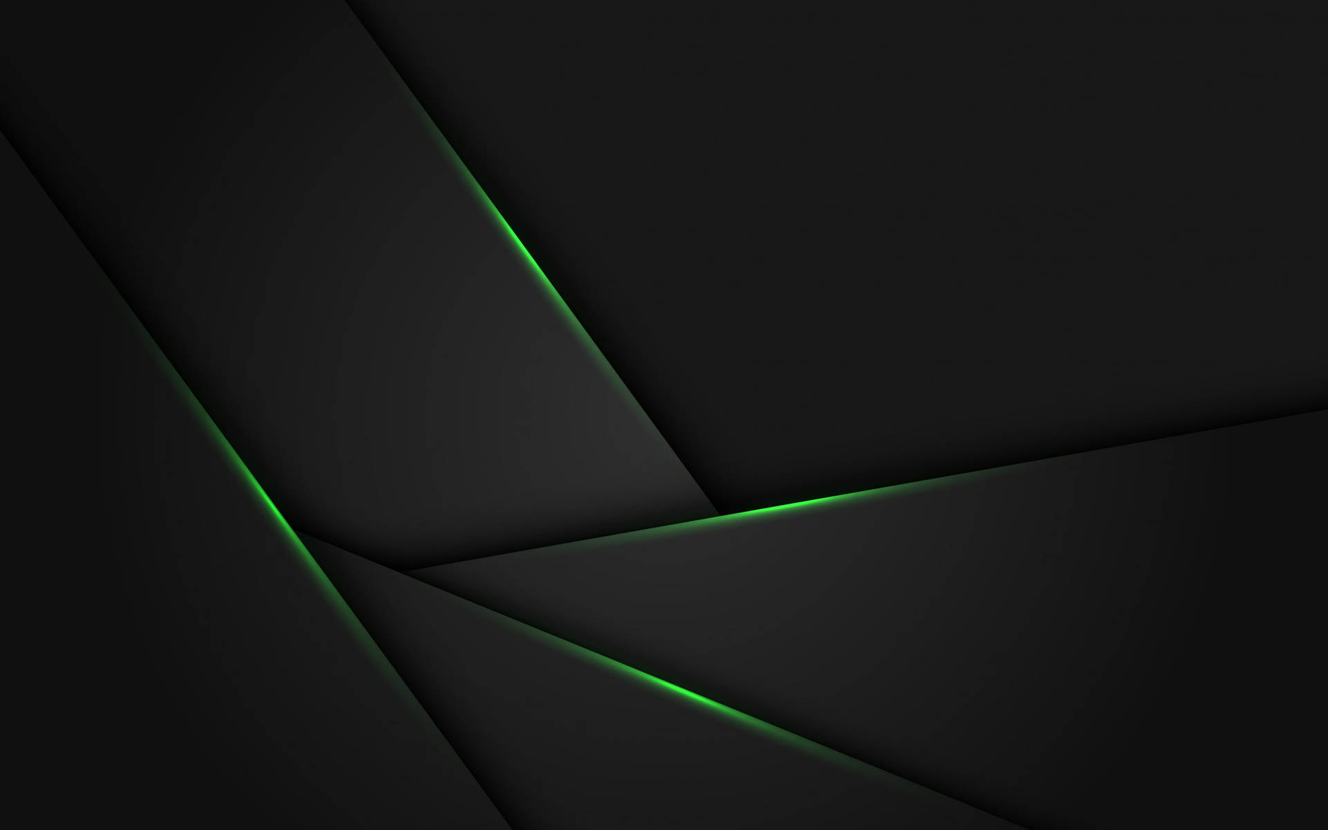 Black And Green Shapes Background Background