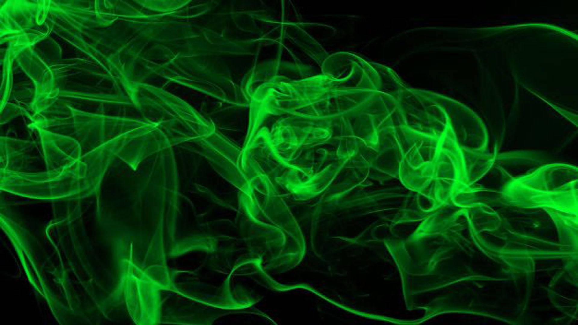 Black And Green Smoke Background Background